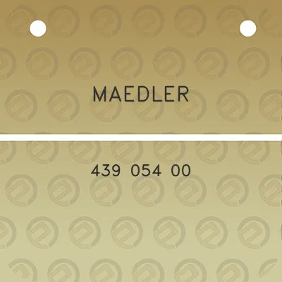 maedler-439-054-00