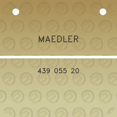 maedler-439-055-20