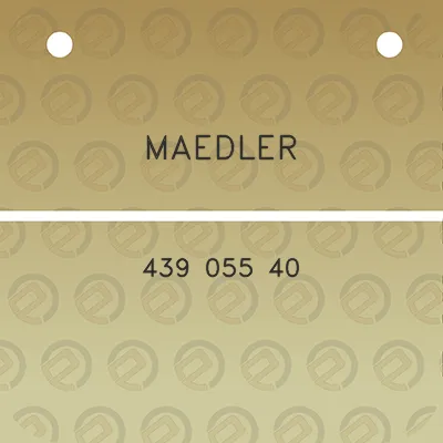 maedler-439-055-40