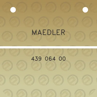 maedler-439-064-00