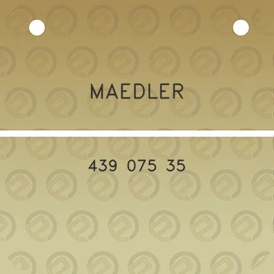 maedler-439-075-35