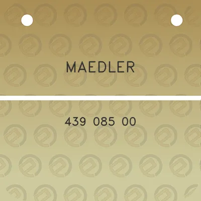 maedler-439-085-00