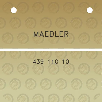 maedler-439-110-10