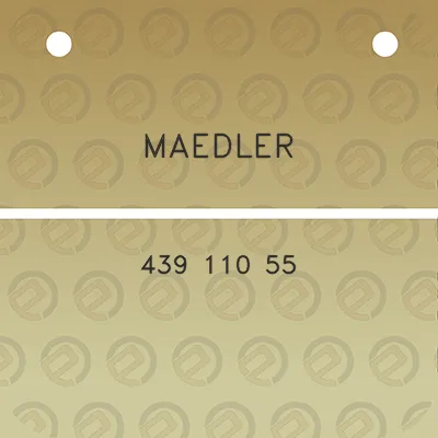 maedler-439-110-55