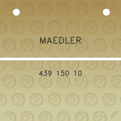 maedler-439-150-10