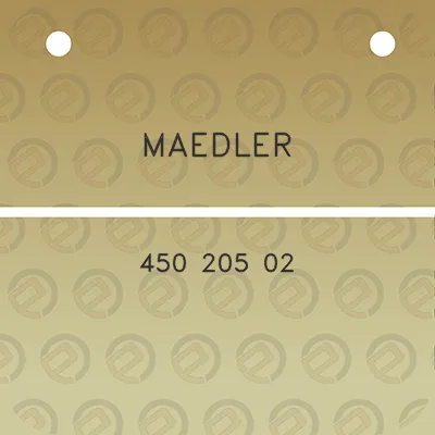 maedler-450-205-02