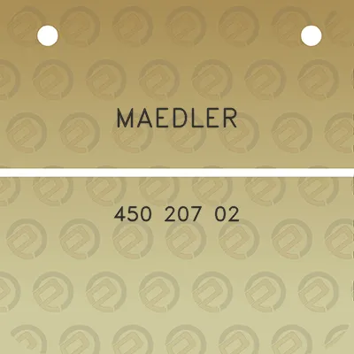 maedler-450-207-02