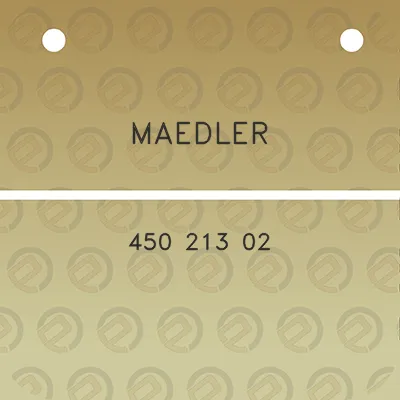 maedler-450-213-02