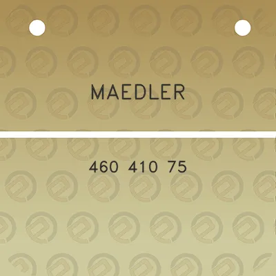 maedler-460-410-75