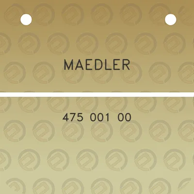 maedler-475-001-00