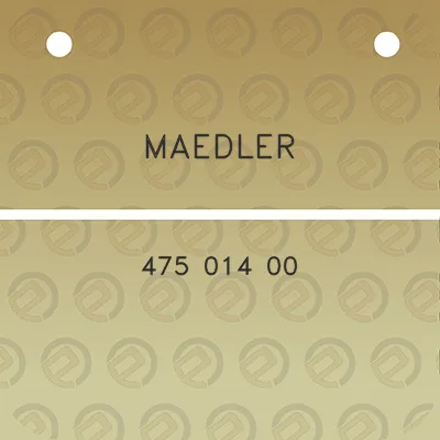 maedler-475-014-00