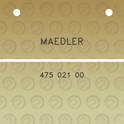 maedler-475-021-00