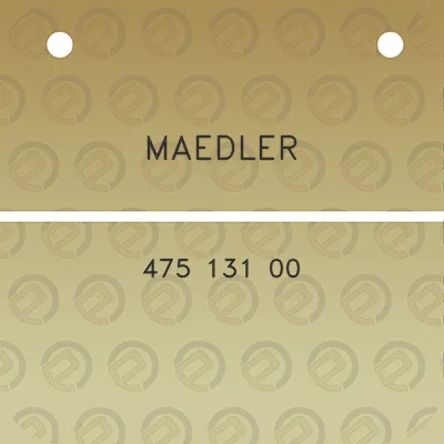 maedler-475-131-00