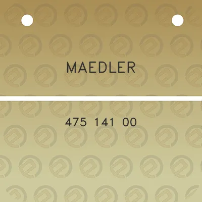 maedler-475-141-00