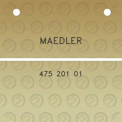 maedler-475-201-01