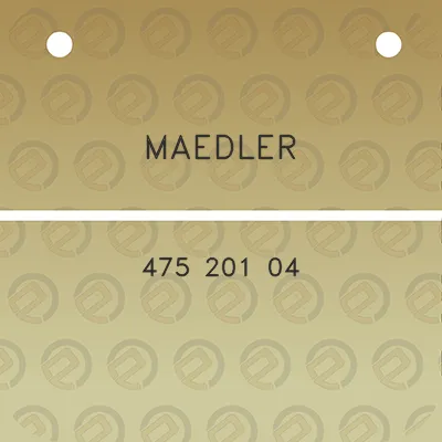 maedler-475-201-04