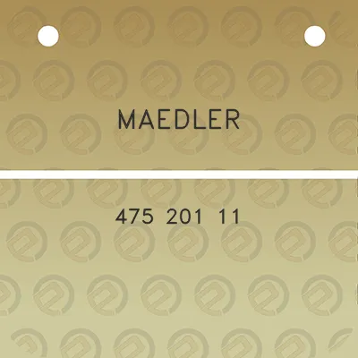 maedler-475-201-11