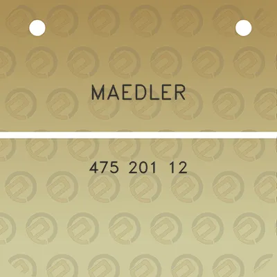 maedler-475-201-12