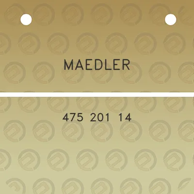 maedler-475-201-14