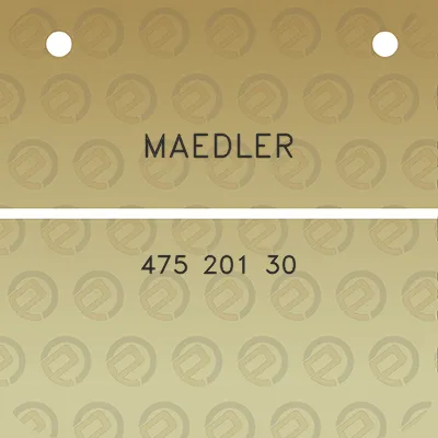 maedler-475-201-30