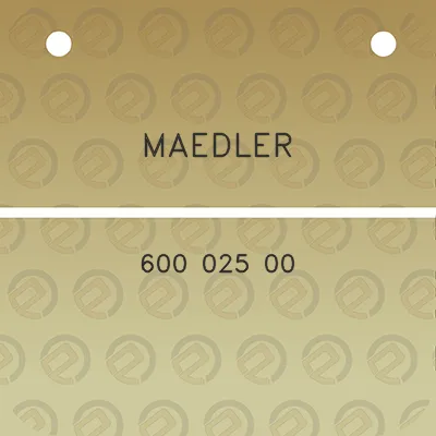 maedler-600-025-00