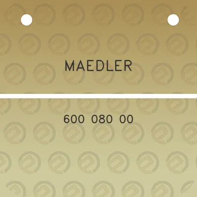 maedler-600-080-00