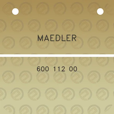 maedler-600-112-00