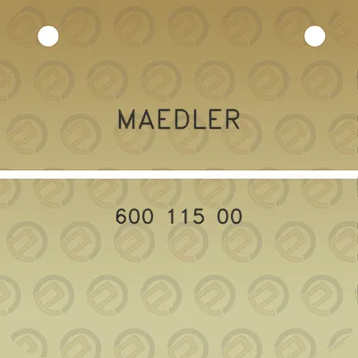 maedler-600-115-00