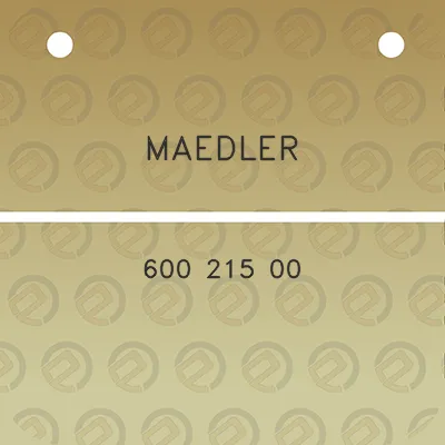 maedler-600-215-00