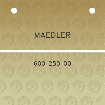 maedler-600-250-00