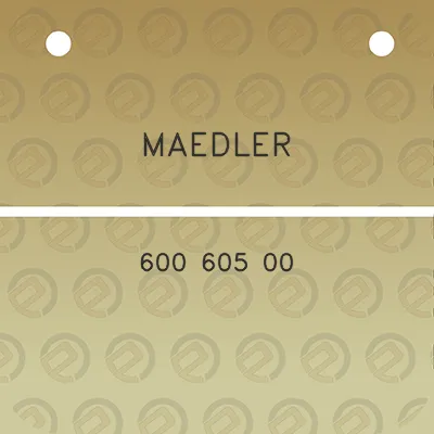 maedler-600-605-00