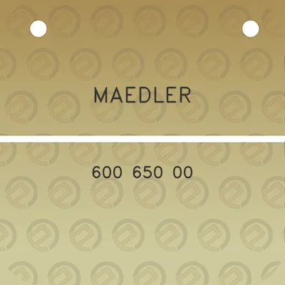 maedler-600-650-00