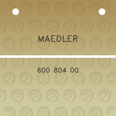 maedler-600-804-00