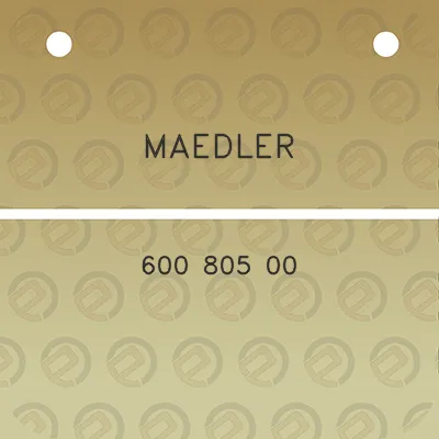 maedler-600-805-00