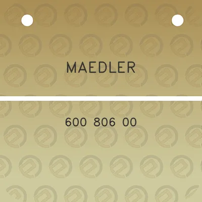 maedler-600-806-00