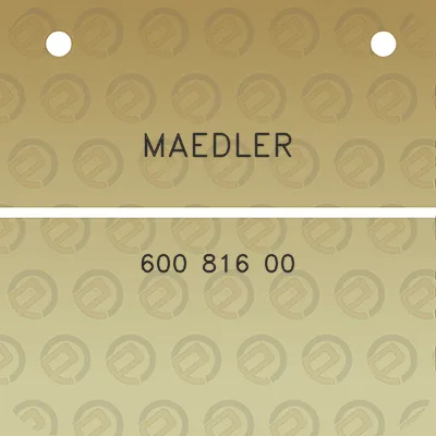 maedler-600-816-00