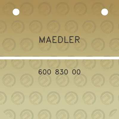 maedler-600-830-00