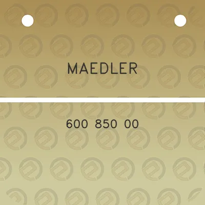 maedler-600-850-00