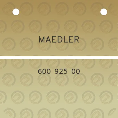 maedler-600-925-00