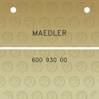 maedler-600-930-00