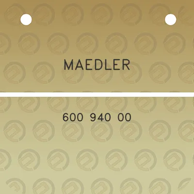 maedler-600-940-00