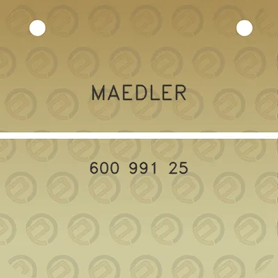 maedler-600-991-25