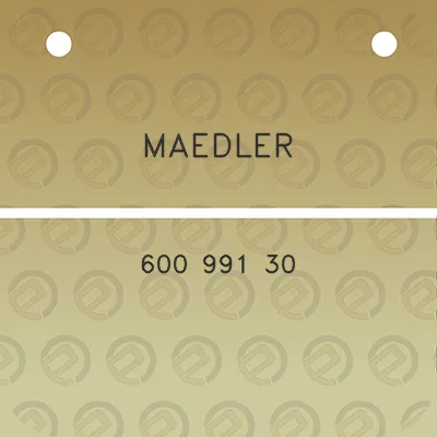 maedler-600-991-30