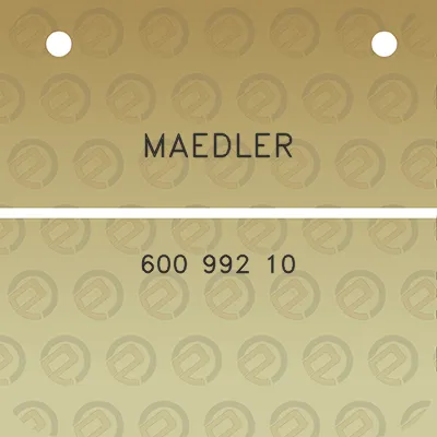 maedler-600-992-10