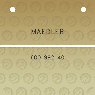 maedler-600-992-40