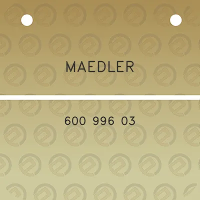 maedler-600-996-03