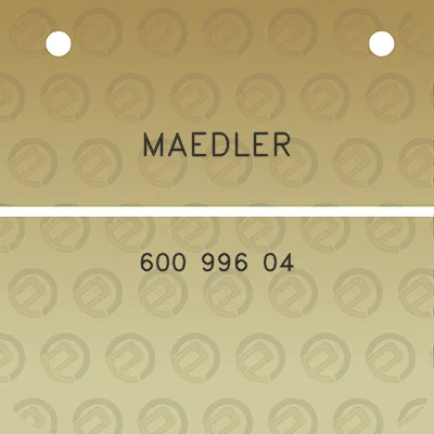 maedler-600-996-04