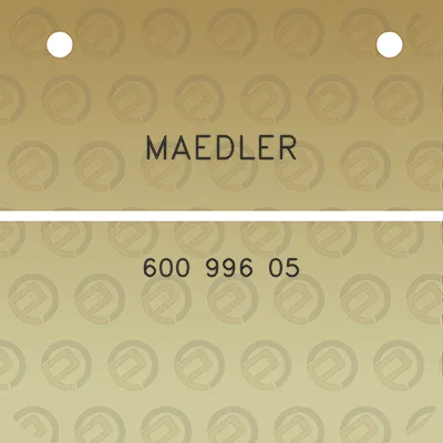 maedler-600-996-05