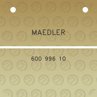 maedler-600-996-10