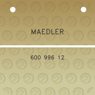 maedler-600-996-12